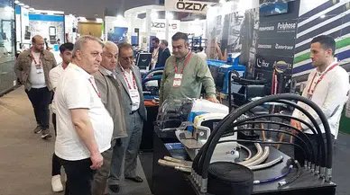 TSO üyeleri Win Eurasia Fuarını gezdi