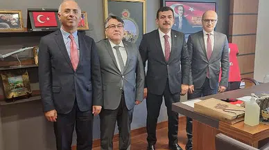 ZBEÜ Rektörü Özölçer’den AK Parti Milletvekillerine Hayırlı Olsun Ziyareti