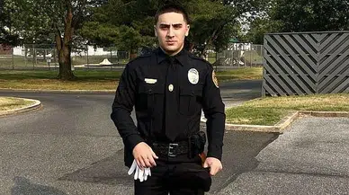 Zonguldaklı Taner ABD'de polis oldu!