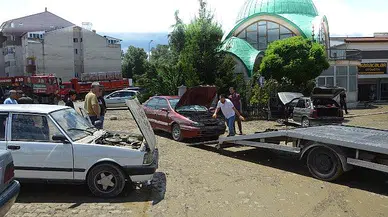 Çaycuma’da selin vurduğu galerici esnafından belediyeye tepki