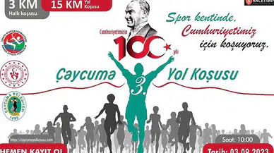 Çaycuma Yol Koşusu kayıtları başladı