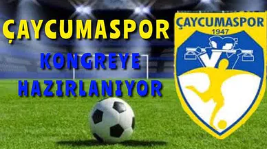 Çaycumaspor kongreye gidiyor!