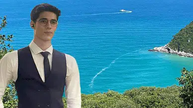 Denizde kaybolan genci arama çalışması devam ediyor  