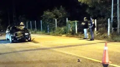 Otomobil ile motosiklet çarpıştı: 1 ölü