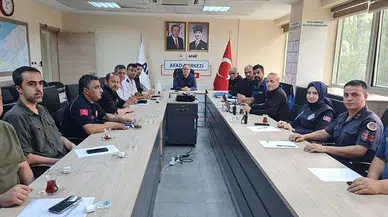 Sel afetine karşı 1174 personel ve 358 araç görevlendirildi