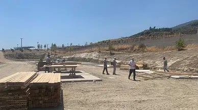 Hatay şantiyesi kuruluyor