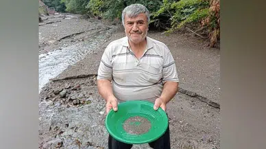 Kaynağında 10-13 gram altın buluyor!