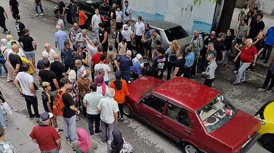 Otomobilin çarptığı kadın yaralandı