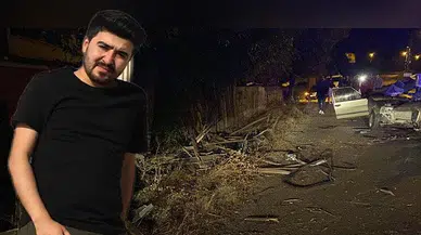 Direksiyon hakimiyetini kaybeden genç sürücü öldü