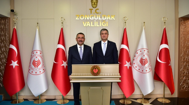 Karabük Valisi Mustafa Yavuz Zonguldak'ta