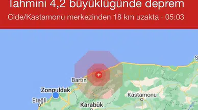 Korkutan deprem! Zonguldak’ta da hissedildi