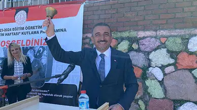 Yeni dönem resmen başladı! İlk zili Vali çaldı