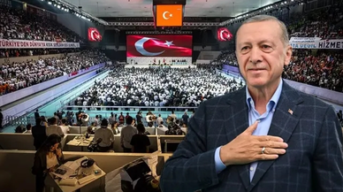 AK Parti'de kongre günü: Erdoğan'dan 'yerel seçim' ve 'güvenlik' mesajları