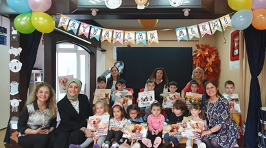 Minik öğrencilere dilsiz dostları anlattılar