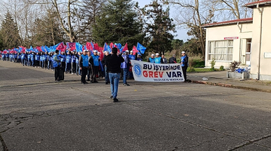 OYKA işçileri greve başladı!