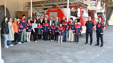 Kdz. Ereğli’deki özel çocuklar, itfaiyeci oldu