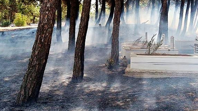 Uzman çavuş dehşet saçtı! Mezarlıkta ot yakma cinayeti
