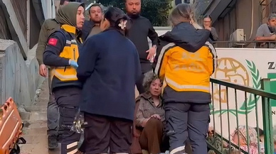 Apartmanın asansörü düştü... Büyük panik yaşadı