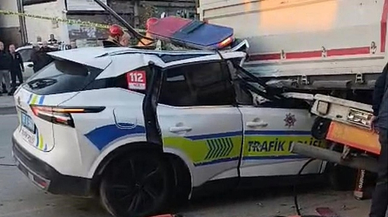 Manisa'da trafik polisi feci kazada şehit düştü