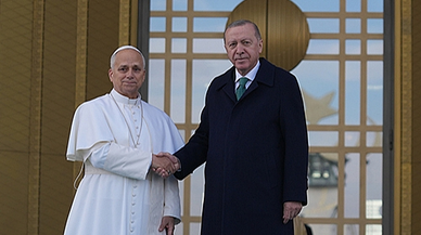 Vatikan Devlet Başkanı Papa 14. Leo Cumhurbaşkanlığı Külliyesinde