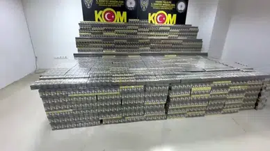 50 bin paket kaçak sigara yakalattı, "Ucuza bulunca toplu satın aldım" dedi