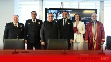 10 Nisan Polis Günü’nde Çifte Mutluluk: Polis Memurları Evlendi