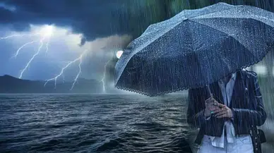 Meteoroloji böyle uyardı... 50 il için sağanak uyarısı