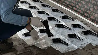 Sakarya'da silah kaçakçılarına geçit verilmedi 2 şüpheli tutuklandı