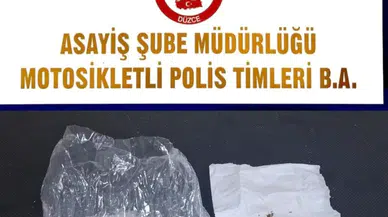 Düzce'de uyuşturucu operasyonunda iki kişi tutuklandı