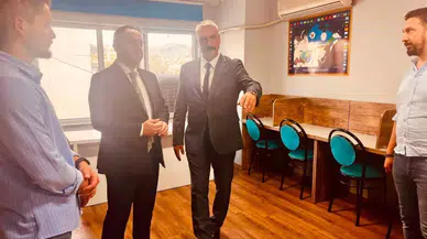 Uygar Keskin Ülkü Ocakları'nı ziyaret etti