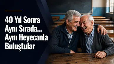 40 Yıl Sonra Aynı Sırada… Aynı Heyecanla Buluştular