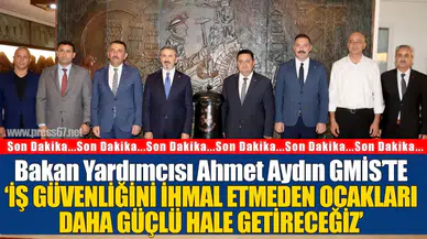 Bakan Yardımcısı Aydın, maden işçileriyle sorunları çözmek için buluştu
