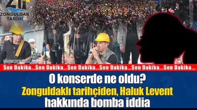 Zonguldaklı yerel tarihçiden Haluk Levent hakkında taciz ve usulsüzlük iddiası
