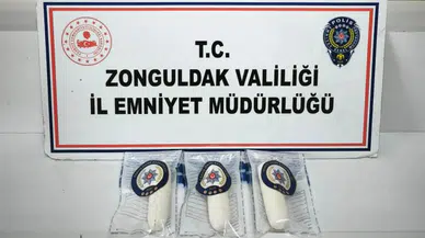 Zonguldak'ta iki narkotik operasyonunda 462 gram kokain ele geçirildi