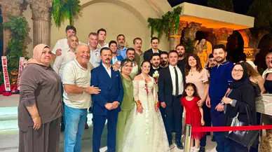 Hira Gülay ve Fatih Üyüm dünyaevine girdi