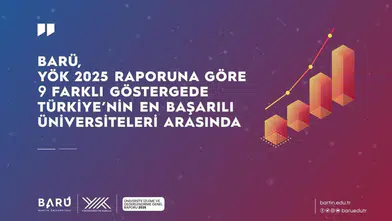BARÜ, 9 farklı göstergede Türkiye’nin en başarılı üniversiteleri arasında