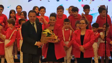 Öğrenciler sahnede devleşti, Maarif Öğrenci Korosu büyük ilgi gördü