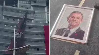 Kılıçdaroğlu ekibinin ilk hamlesi Özgür Özel'in afişini sökmek oldu