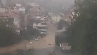 Ereğli'de Dombay Deresi Taştı : Ekipler Seferber Oldu