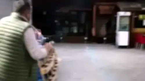 Devrek'te husumetlisinin dükkanını tüfekle bastı