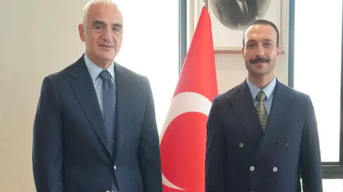 Bakan Ersoy’dan Görkem Sevindik’e Destek: Filistin Mesajı