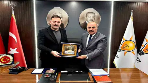 Kamu-Sen'den AK Parti Zonguldak İl Başkanı Çağlayan'a Ziyaret