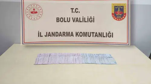 Bolu’da kıraathaneden 12 bin lira çalan şüpheli tutuklandı