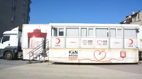 Zonguldak'ta 90 maden işçisi Kızılay'a kan bağışladı