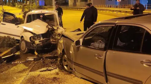 Karabük'te ters yöne giren alkollü sürücü kazaya neden oldu