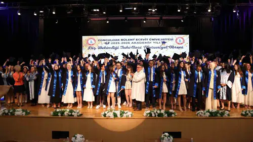 BEUN Diş Hekimliği Fakültesinde gurur günü: 106 genç diş hekimi geleceğe uğurlandı