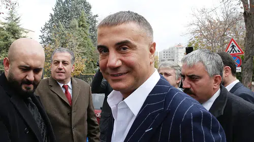 Zonguldak'ta Sedat Peker'e meşaleli doğum günü kutlaması