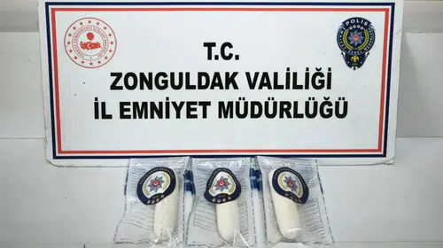 Zonguldak'ta iki narkotik operasyonunda 462 gram kokain ele geçirildi