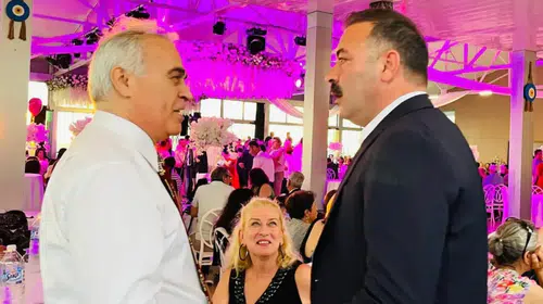 Mhp ve Ak Parti teşkilatları Kadir Bacıoğlu'nun düğününde bir araya geldi