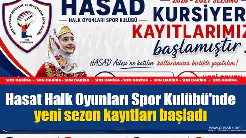 Hasat Halk Oyunları Spor Kulübü'nde yeni sezon kayıtları başladı